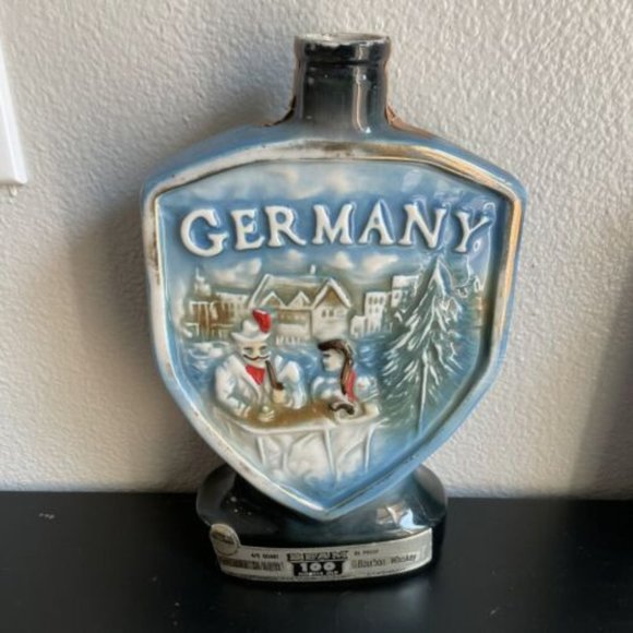 Vintage Jim Beam Whiskey Bottle Decanter Germany 1970 - Picture 1 of 5